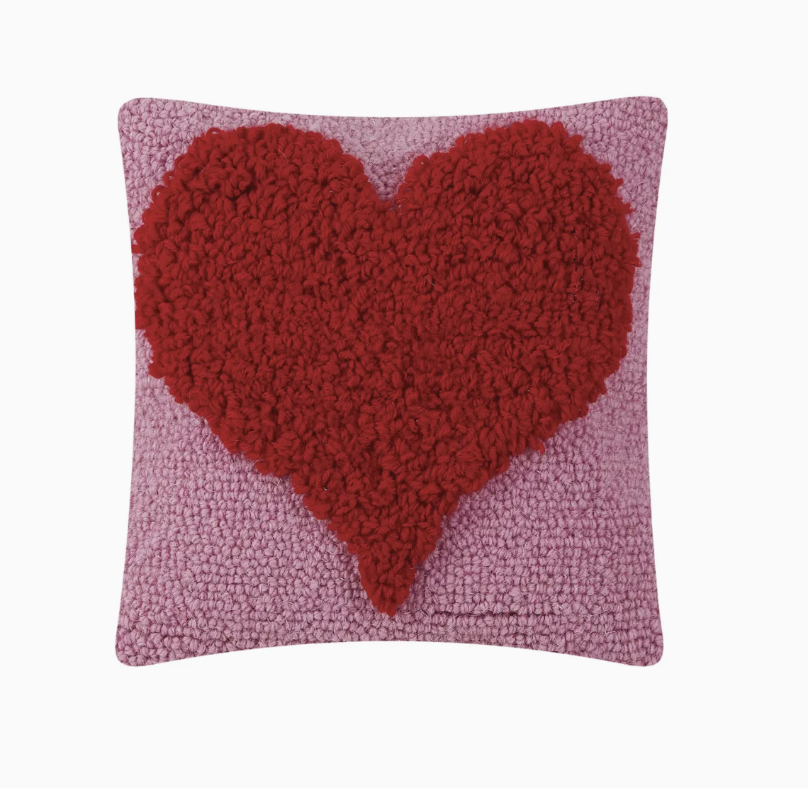 Looped Heart Pillow