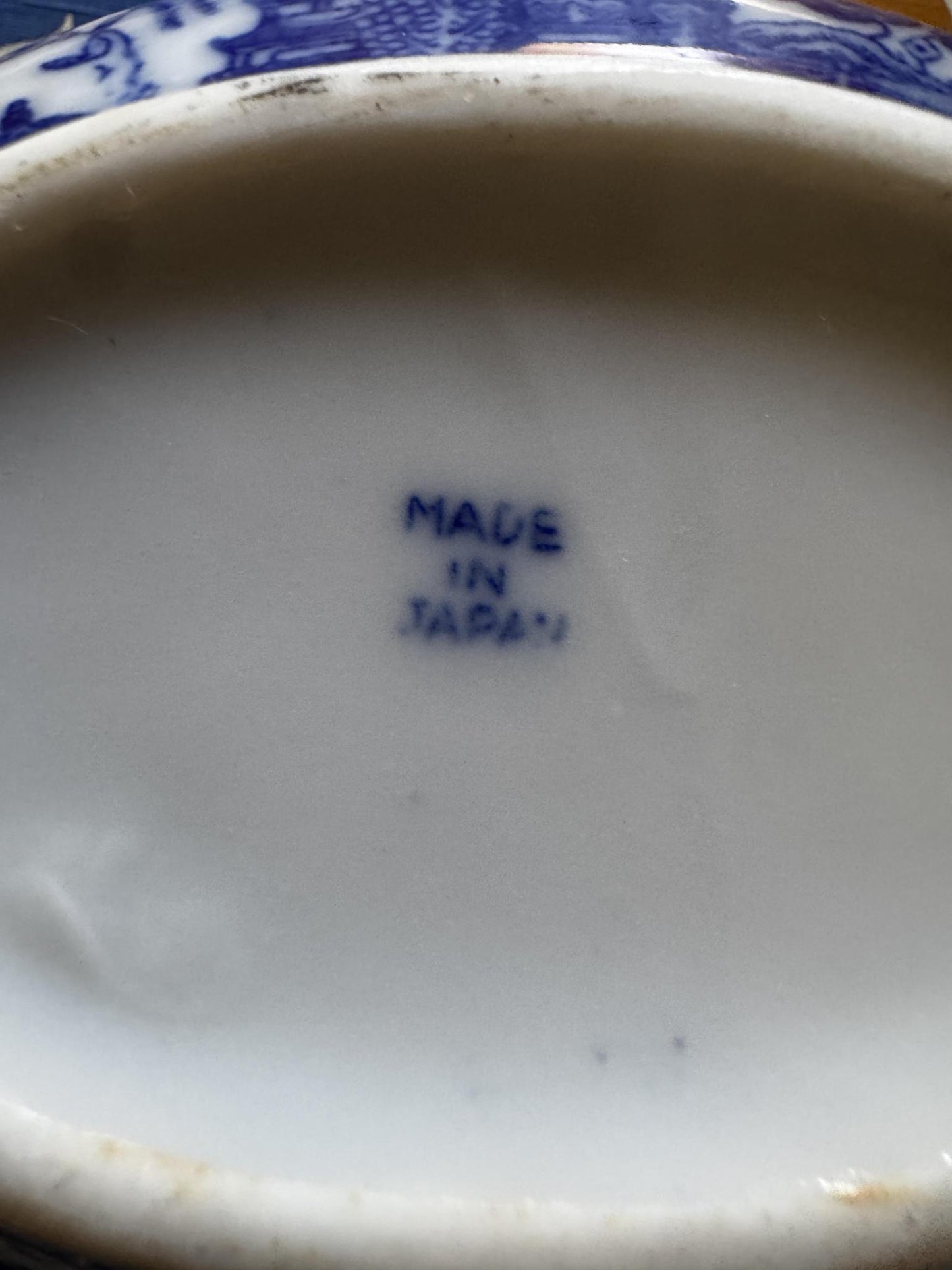 Vintage Mini Blue Willow Tureen