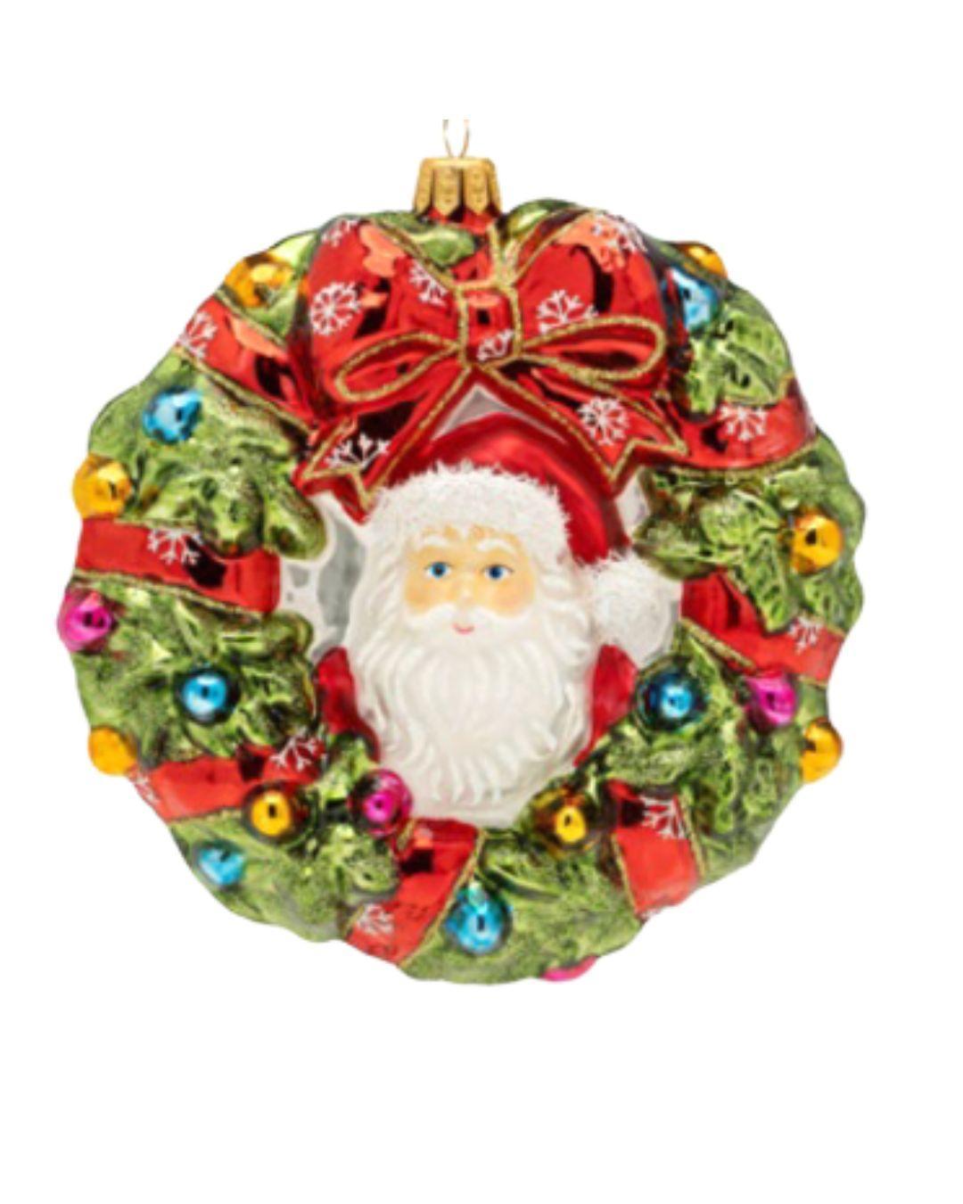 A Jolly Hello Wreath
