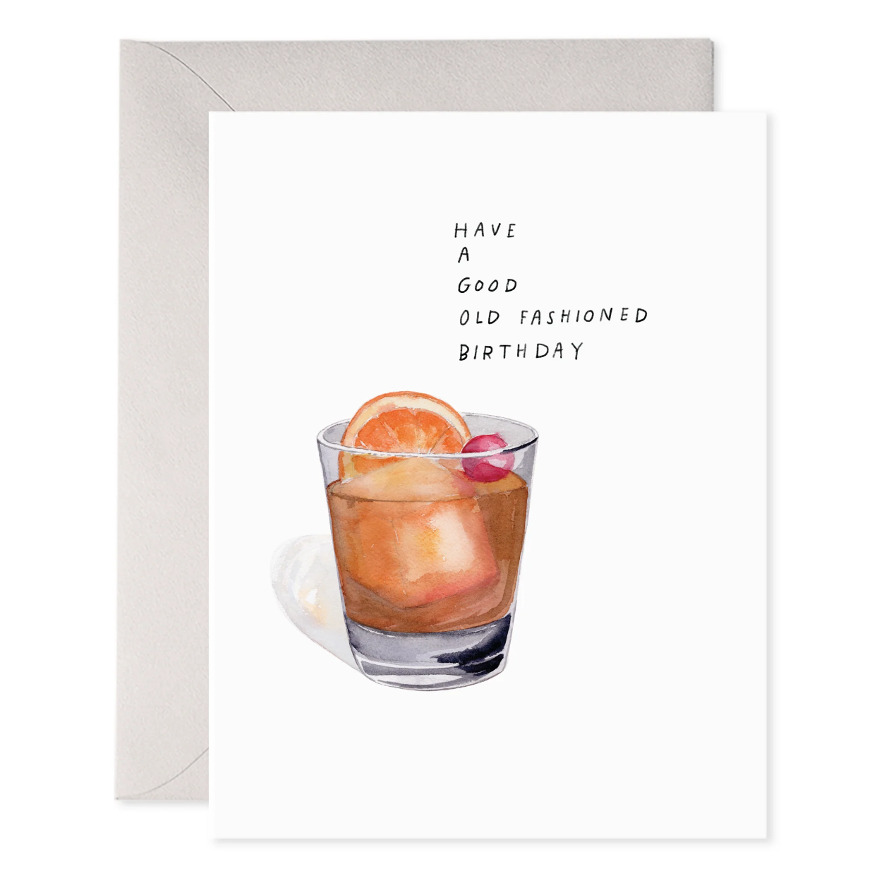 Old Fashioned Birthday Card