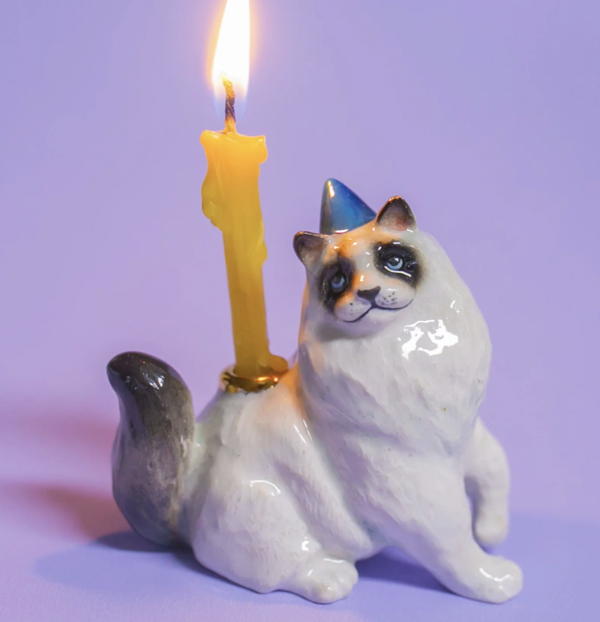 Ragdoll Cat Cake Topper