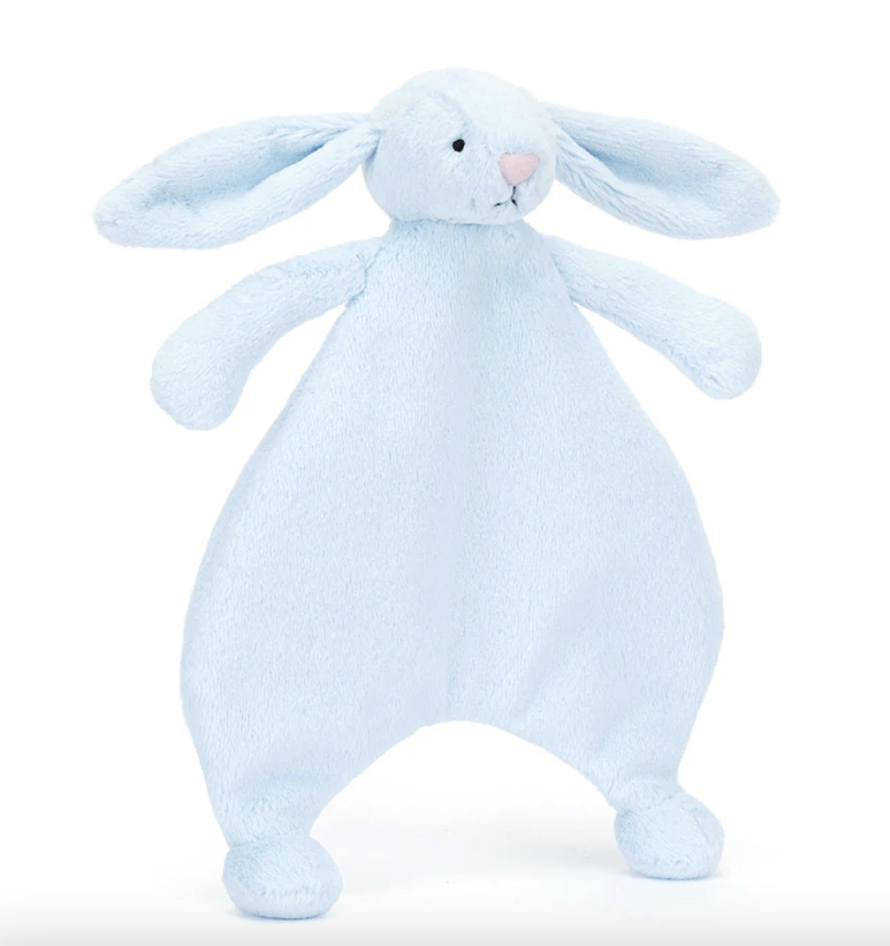 Bashful Blue Bunny Lovey