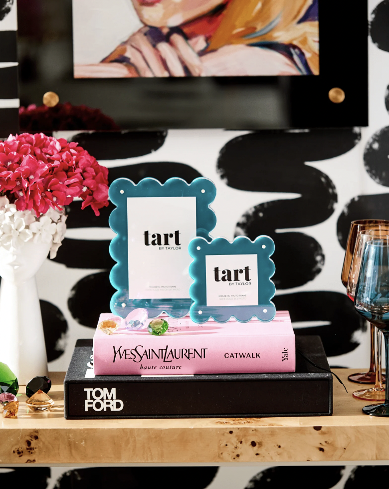 Teal Mini Acrylic Picture Frame