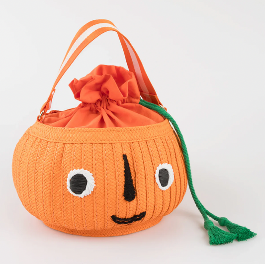 Trick Or Treat Pumpkin Basket Bag