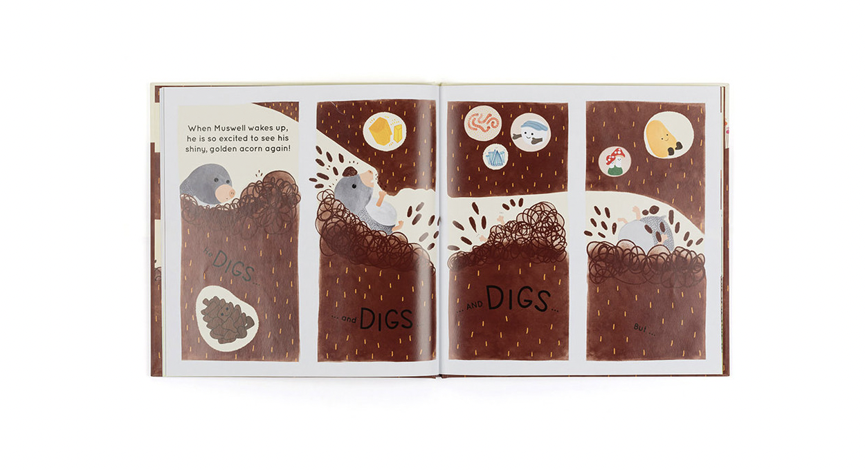 Muswell Mole and the Buried Treasure Book