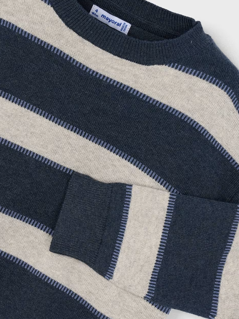 Striped Knit Sweater