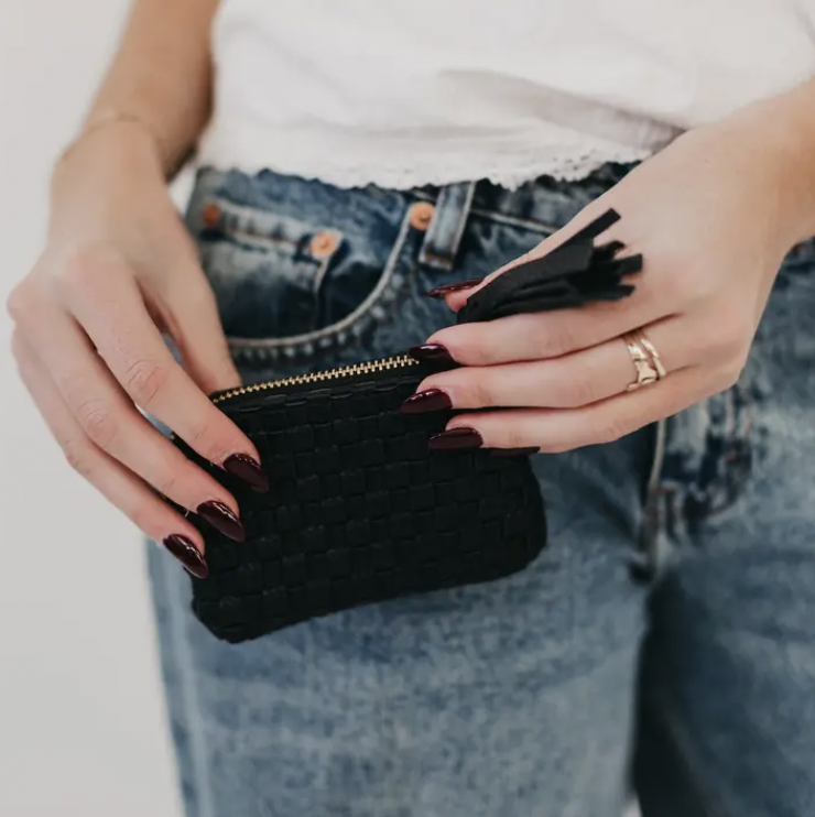 Paris Black Card Wallet