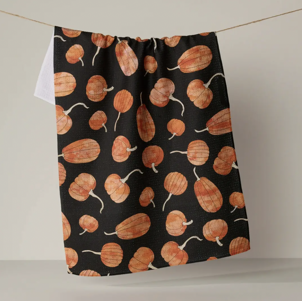 Pumpkin Tea Towel