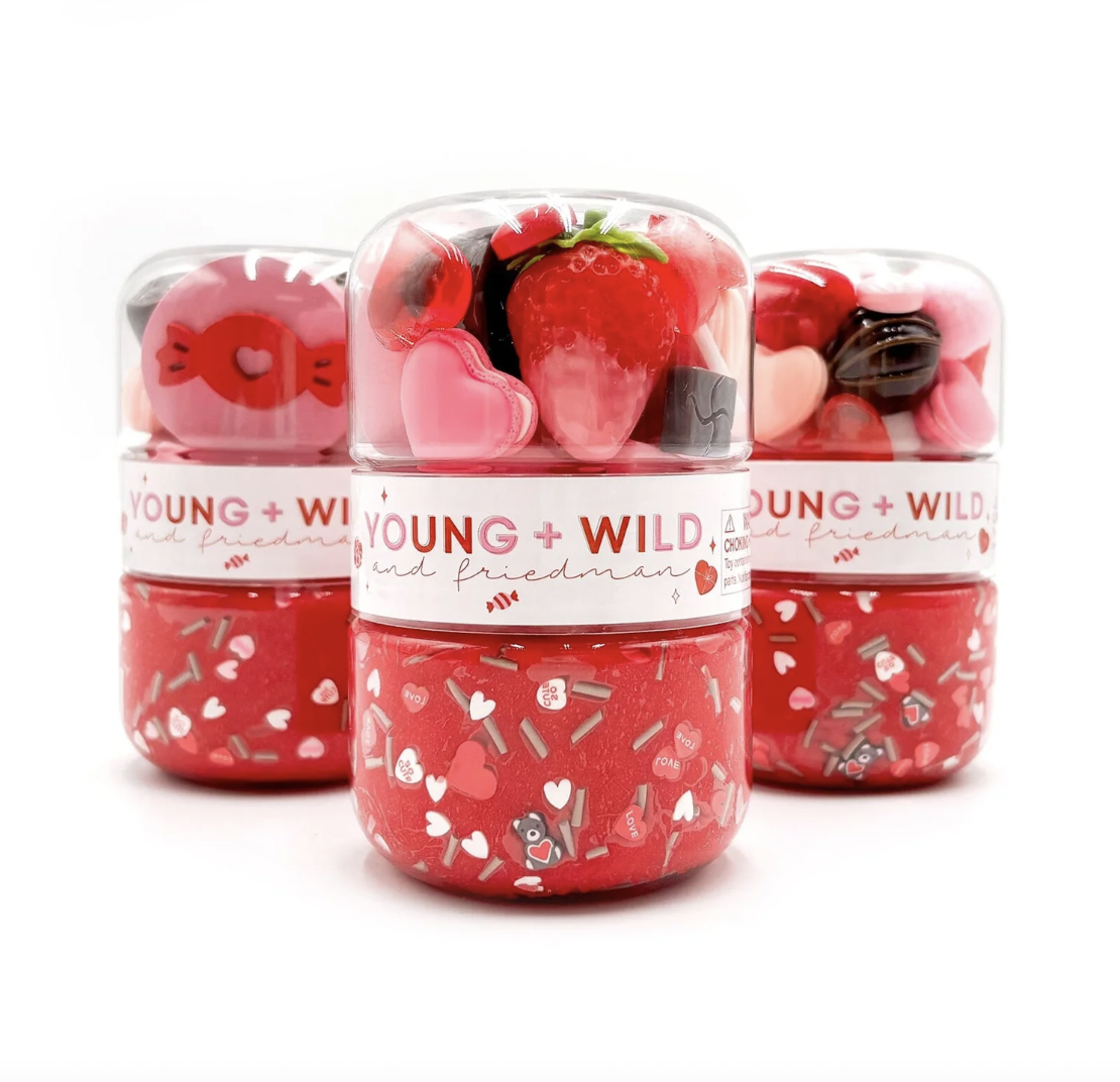 Sweet Valentine Grab & Go Dough Jar