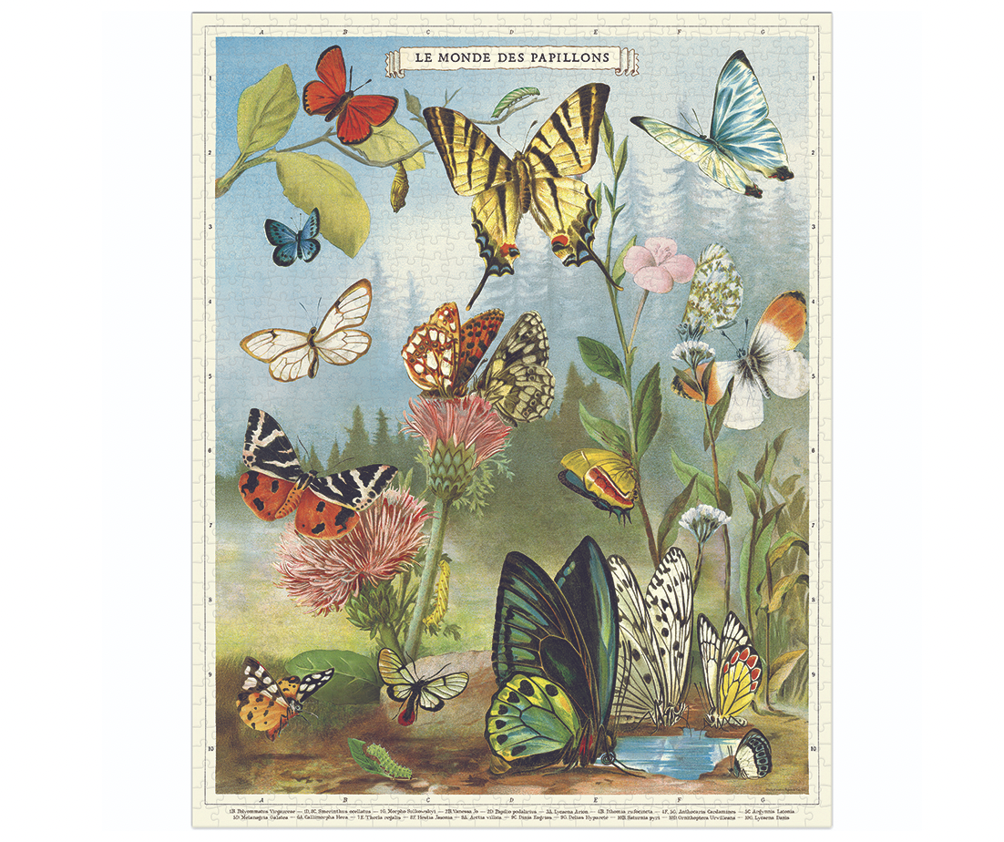 World of Butterflies Puzzle