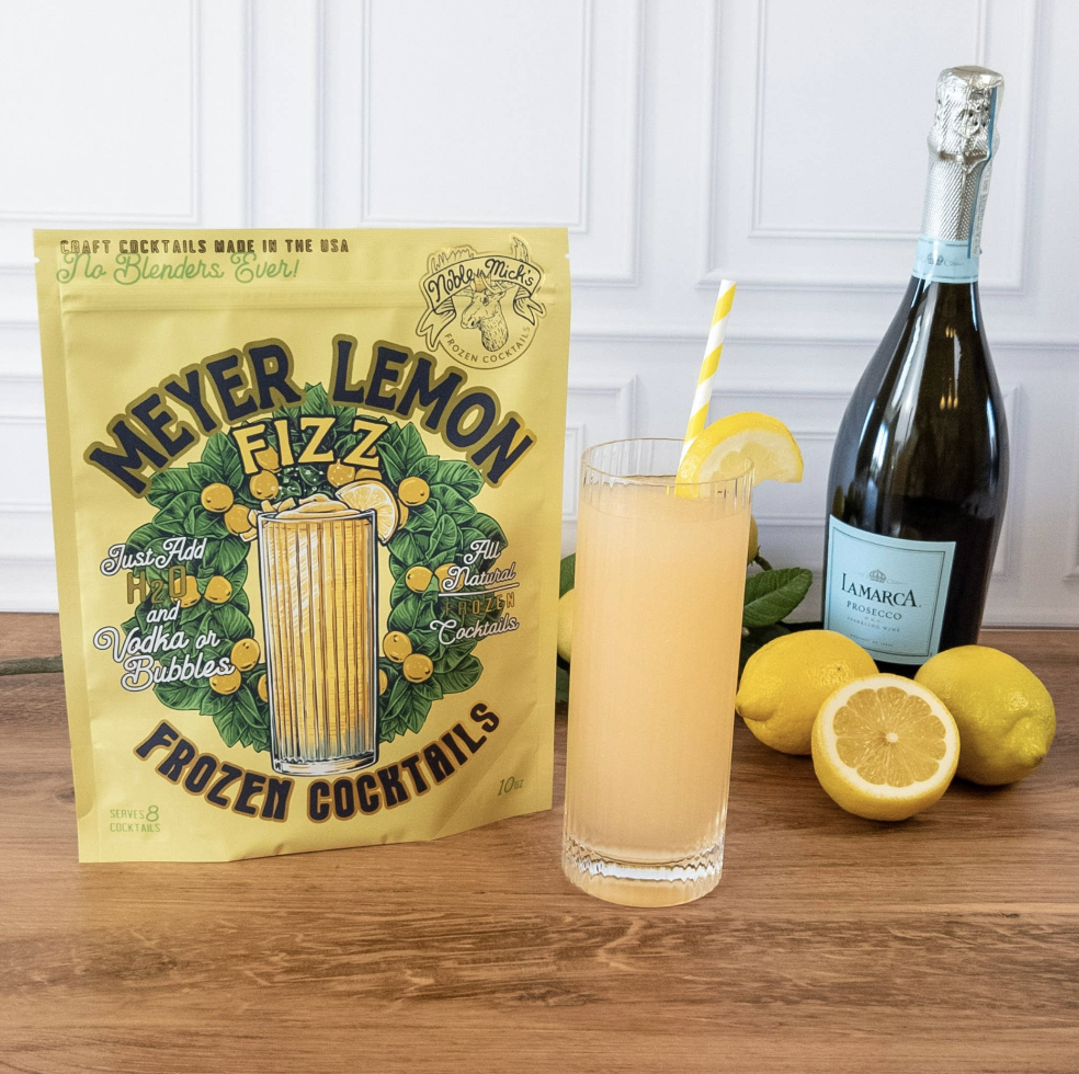 Meyer Lemon Fizz Frozen Cocktail