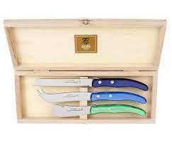 Claude Dozorme Berlingot Boxed 3-Piece Breakfast Knife Set