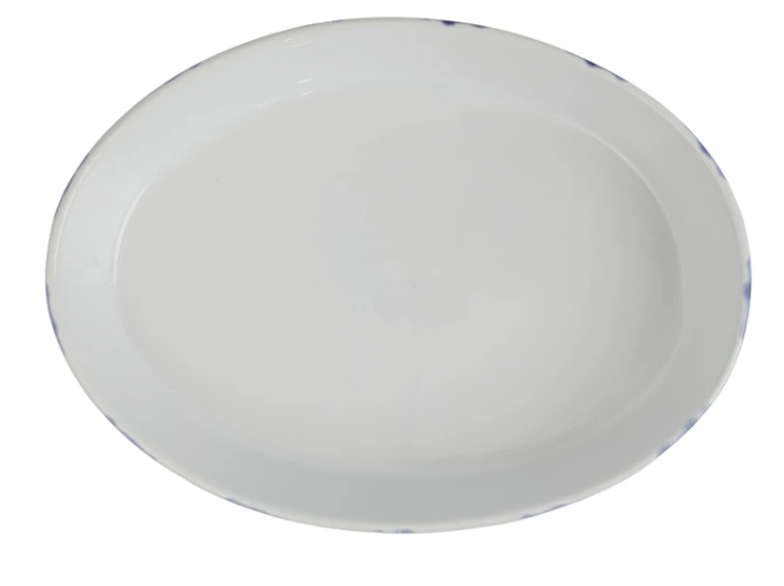 VIETRI Santorini Dot Oval Baker