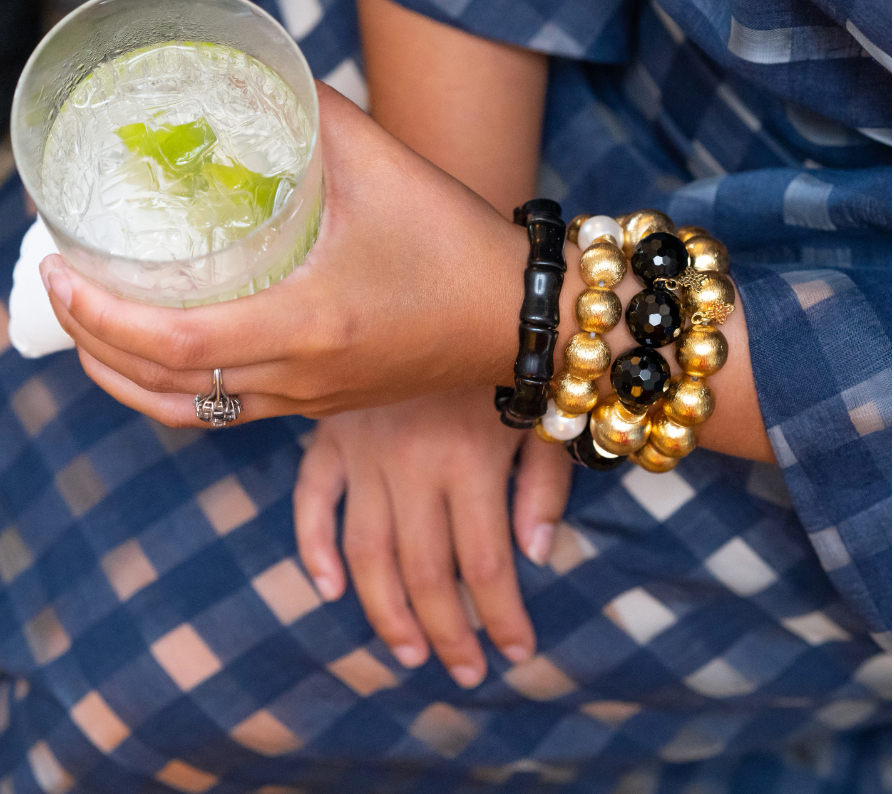 Faceted Black Onyx Bracelet
