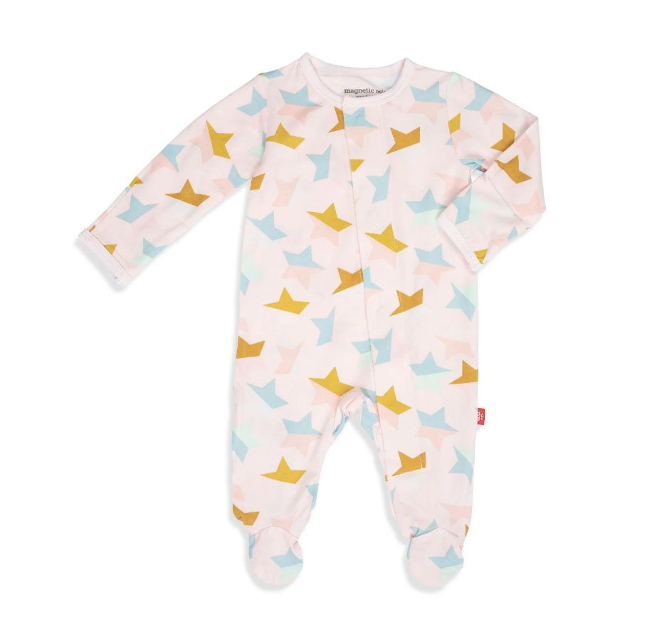 Pink Starstruck Modal Footie