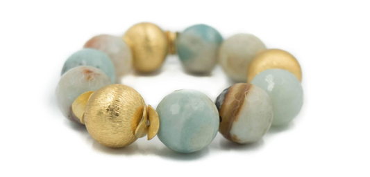 Watercolor Agate Bracelet