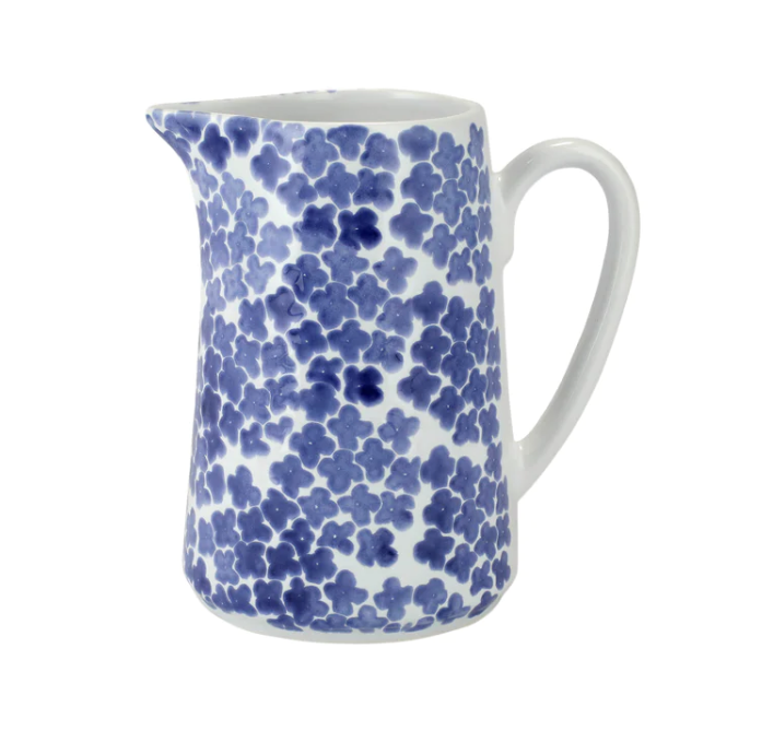 VIETRI Santorini Flower Pitcher