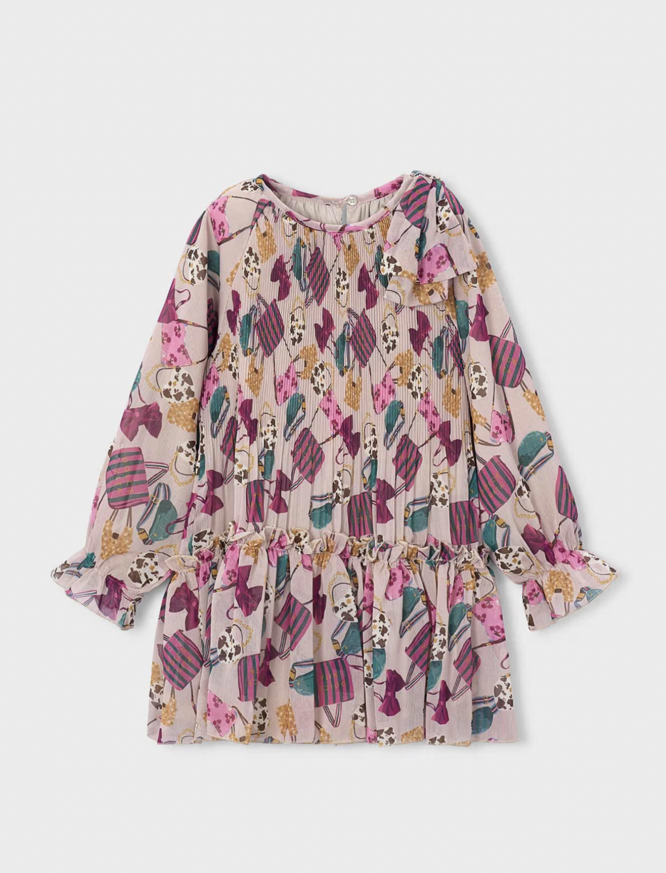 Purses Pleated Dress