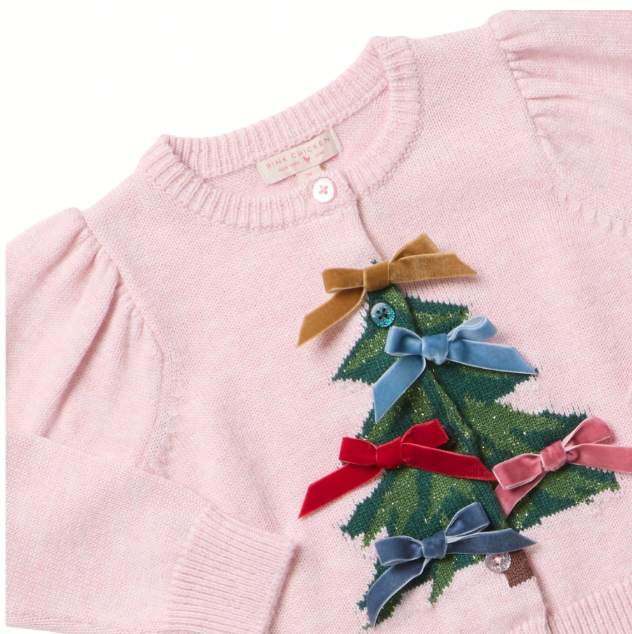 Tree Bows Constance Sweater