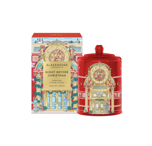 Night Before Christmas Candle