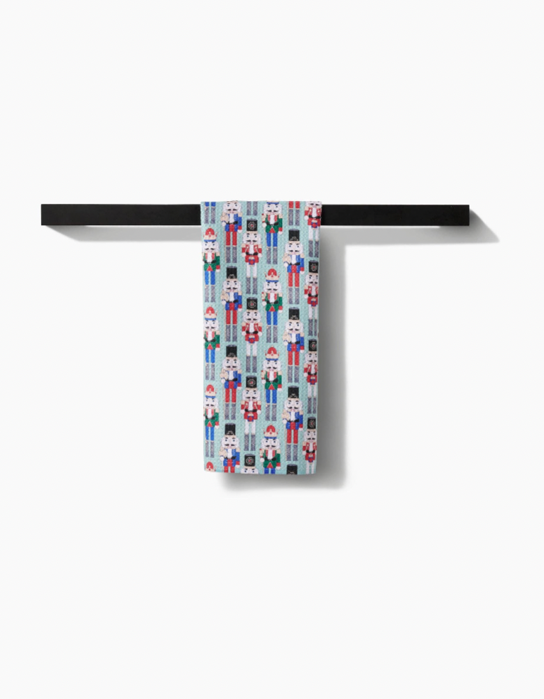 Nuts Cracking Tea Towel