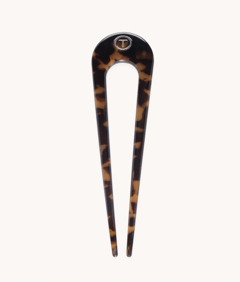 French Hair Pin in Tortoise