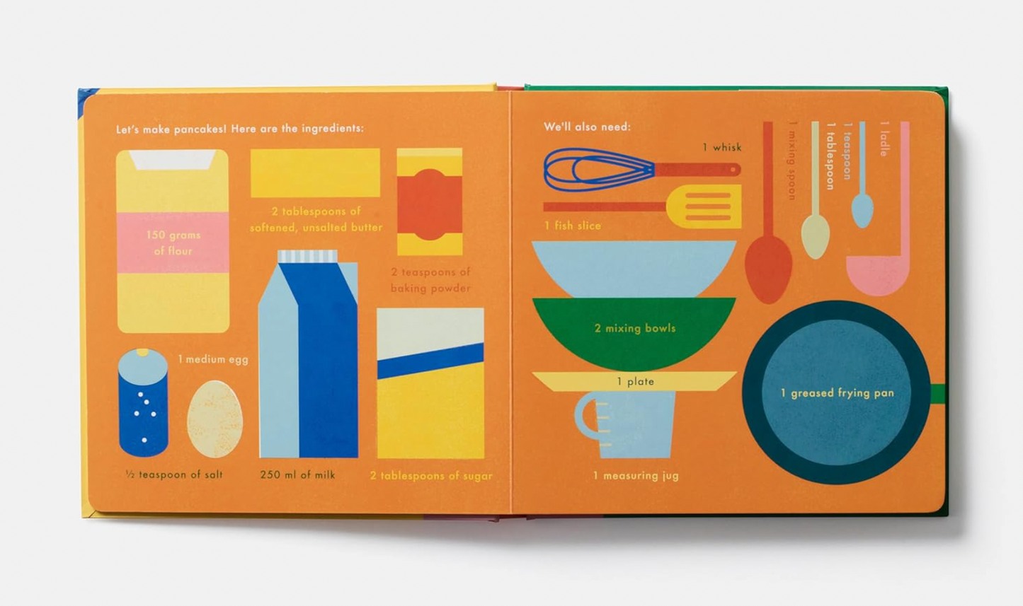Pancakes!: An Interactive Recipe Book (Cook In A Book)