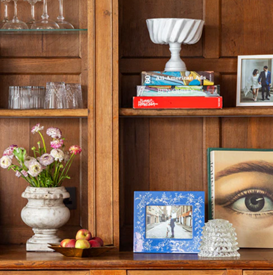 Blue Chinoiserie Frame