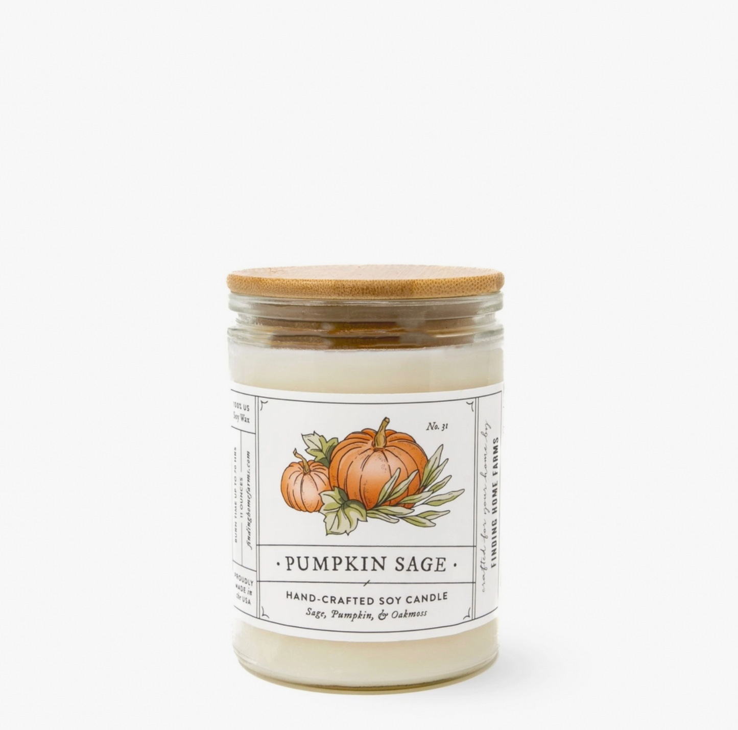 Pumpkin Sage Soy Candle