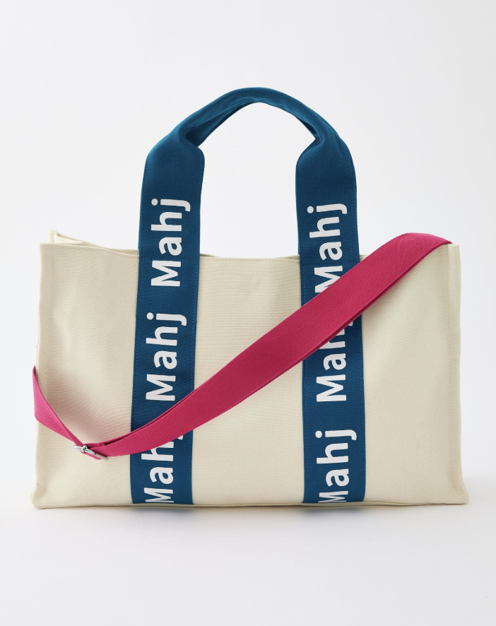 Teal Mahj it all Bag