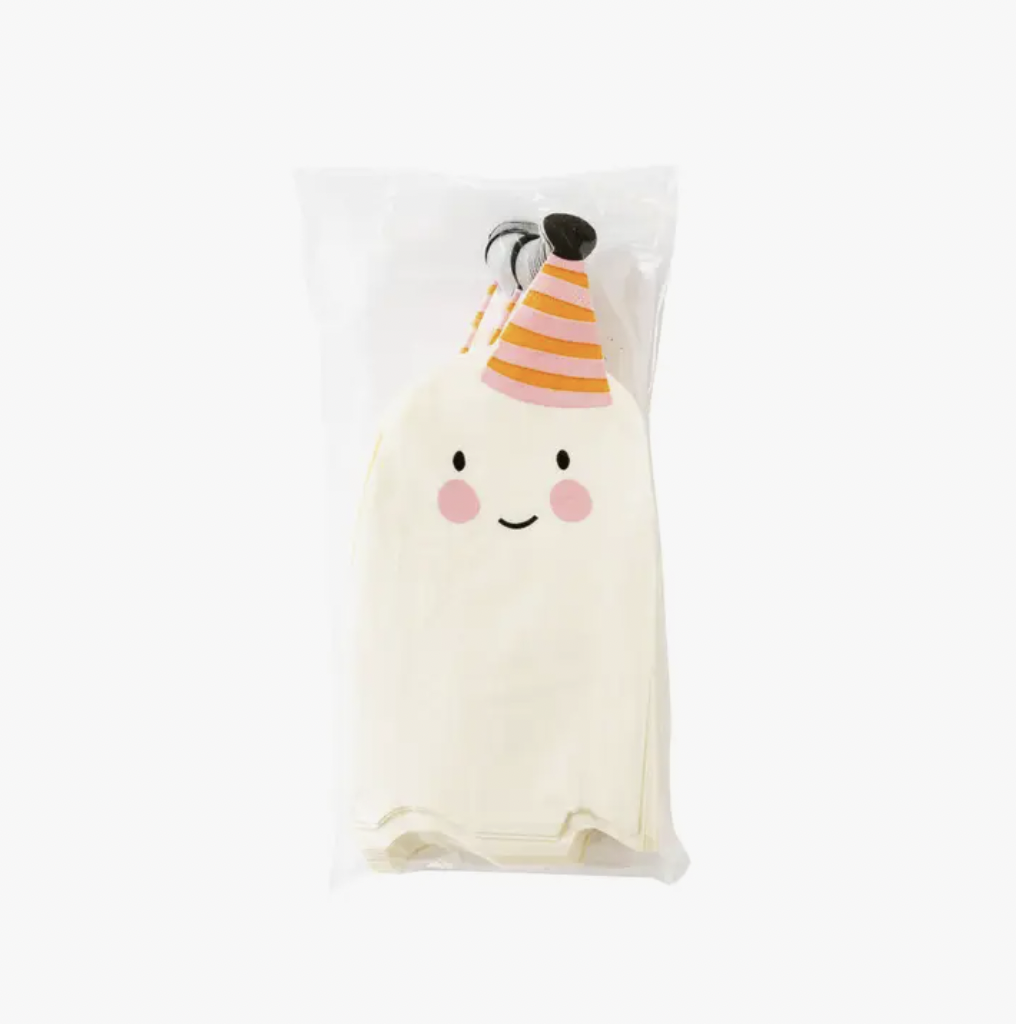 Party Ghost Shaped Paper Napkins