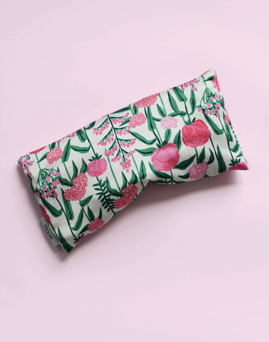 Nuit Therapeutic Eye Pillow - Peony Party