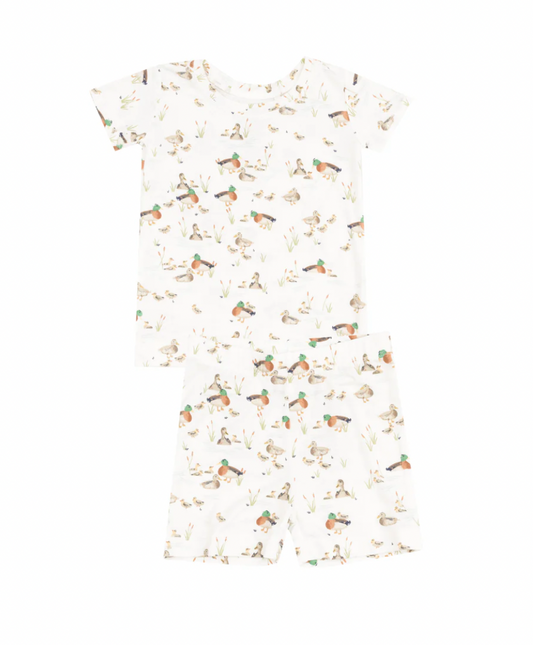 Ducking Families Short Pajama Set
