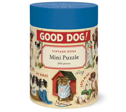 Vintage Dogs Mini Puzzle