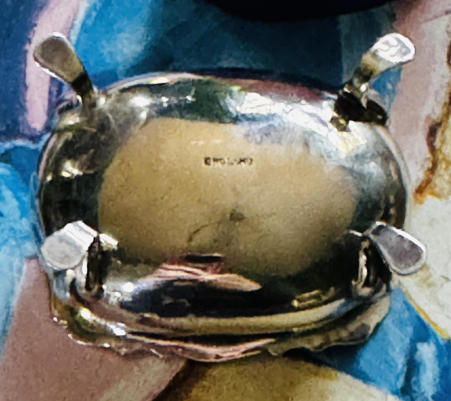 Footed Sterling Silver Open Salt Cellar