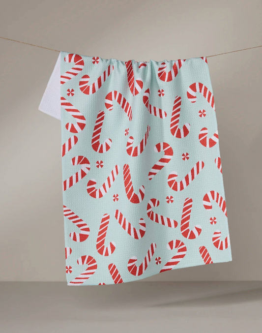 Peppermint Twist Tea Towel