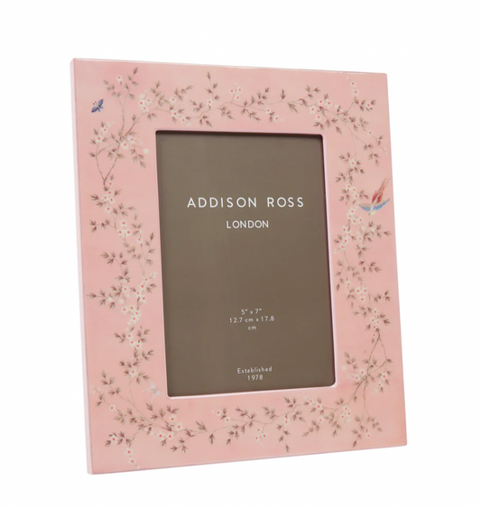 Pink Chinoiserie Picture Frame