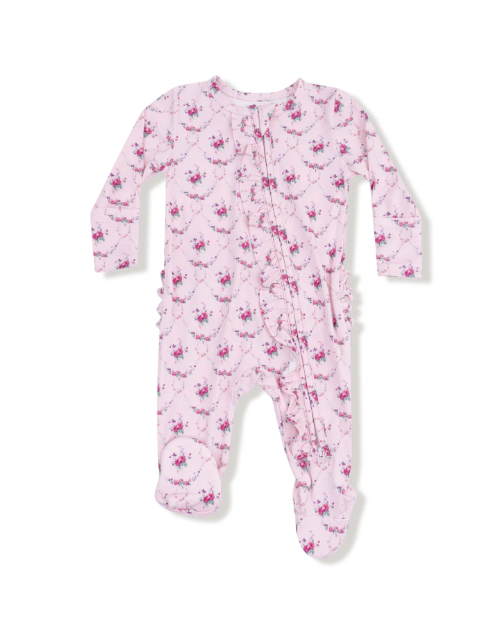 Rose Garden Trellis Footie