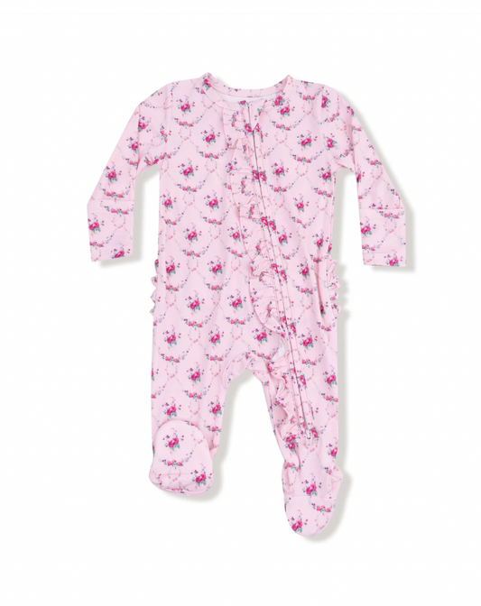 Rose Garden Trellis Footie