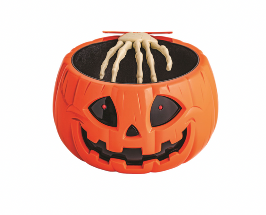 Animated Jack-O-Lantern Candy Bowl