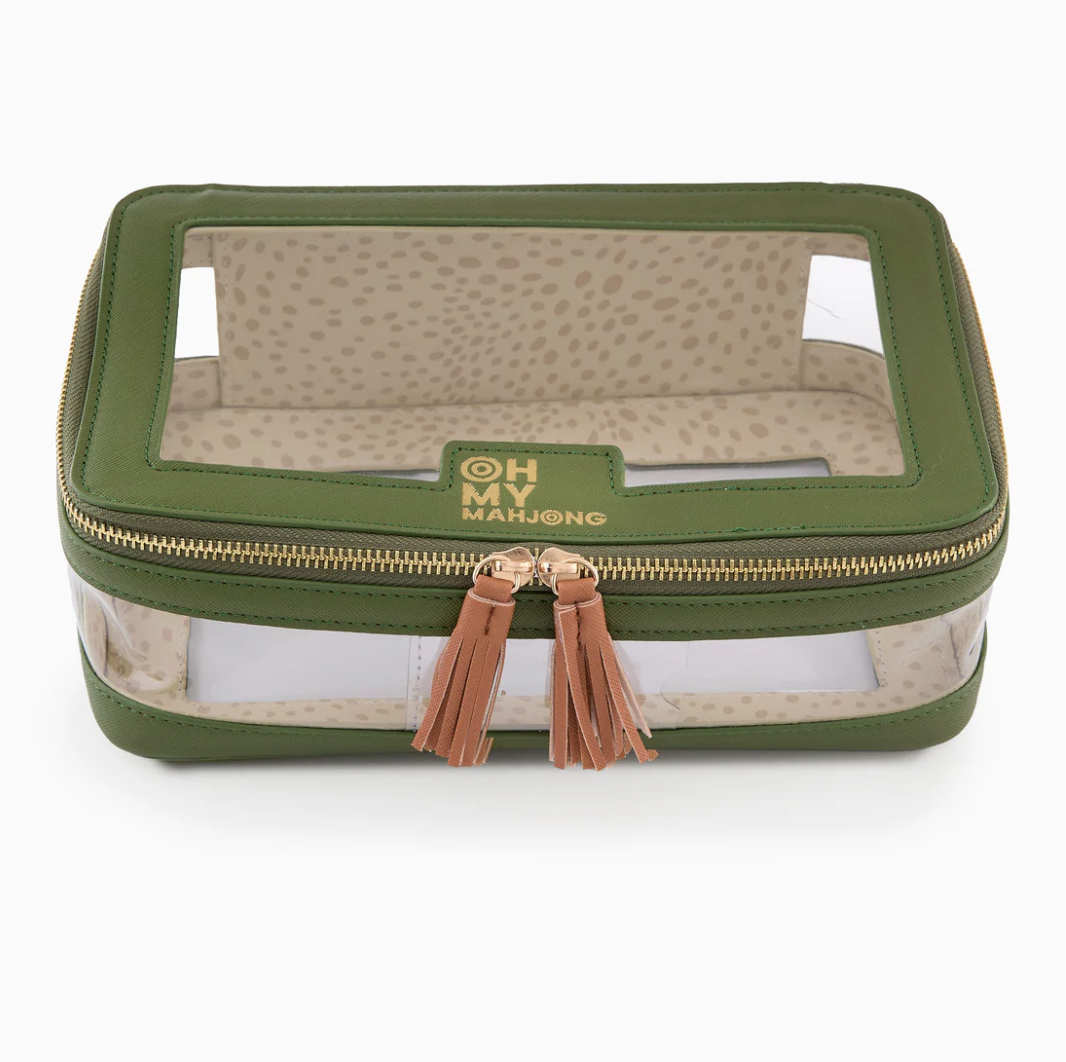 Olive Tile Storage Bag