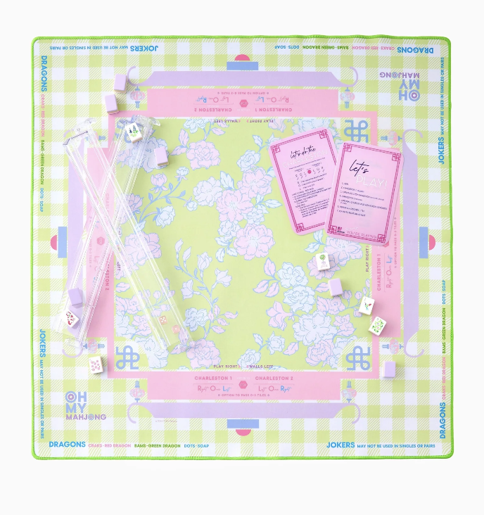 Garden Party Mahjong Mat