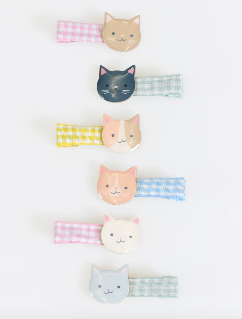 Kitten Club Hair Clips