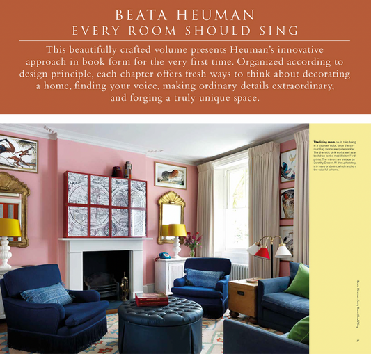 Beata Heuman: Every Room Should Sing