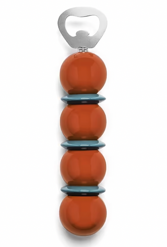 Orange & Chambray Bobbin Bottle Opener