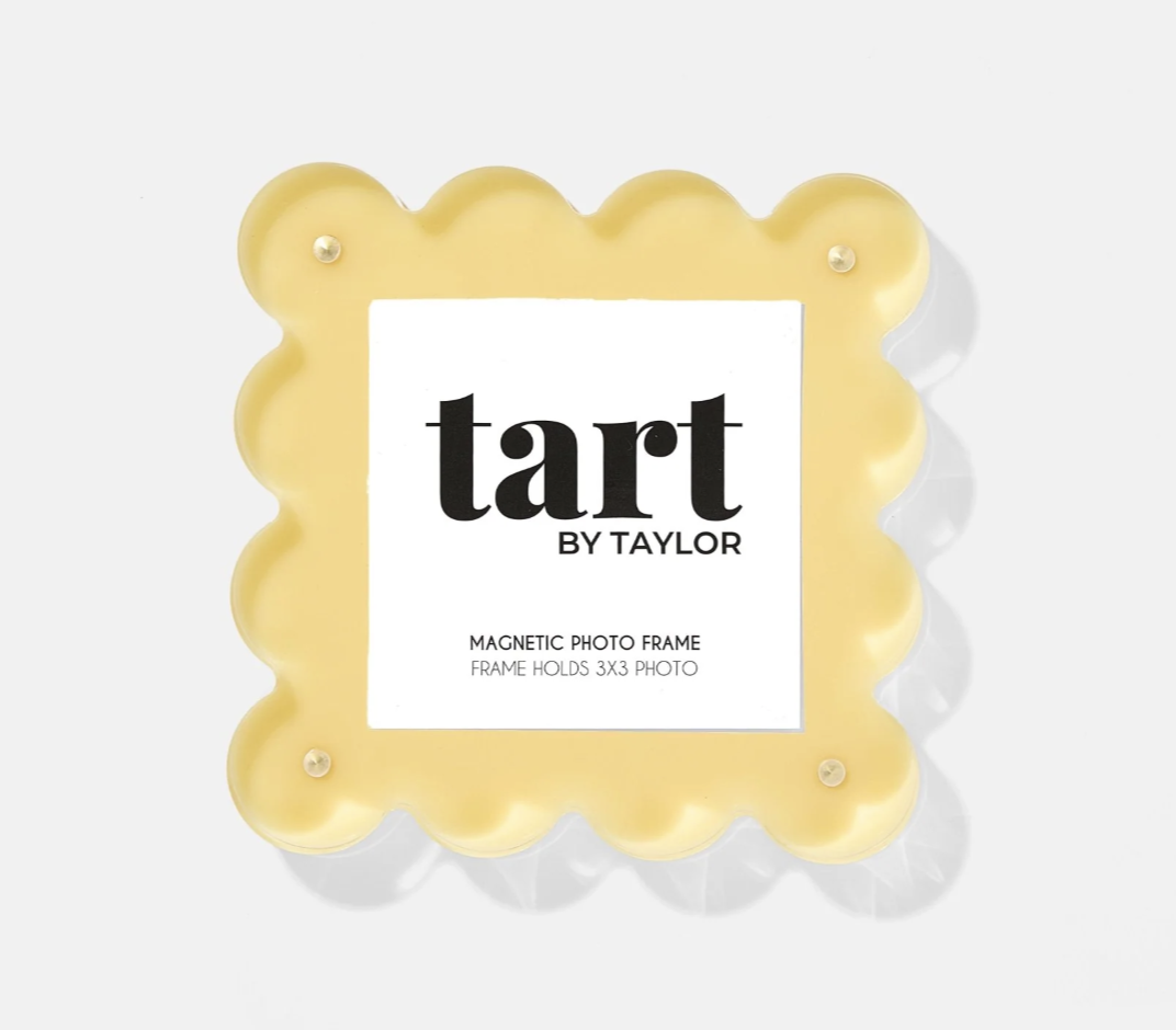 Butter Yellow Mini Acrylic Picture Frame