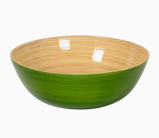 Grass Green Classic Bamboo Bowl
