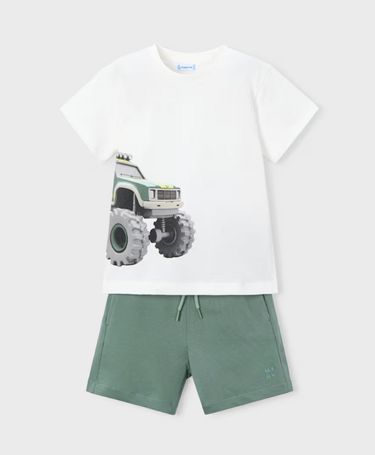 Monster Truck T-shirt + Short Set