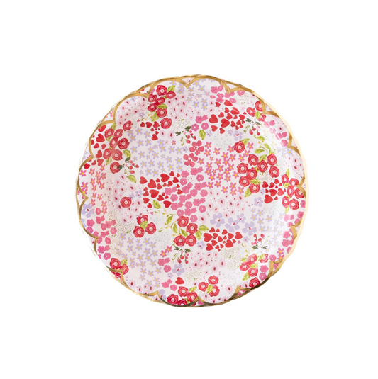 Floral Paper Plates