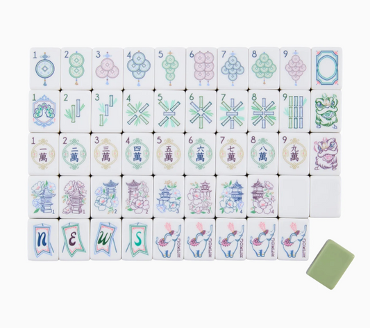 Willow Mahjong Tiles